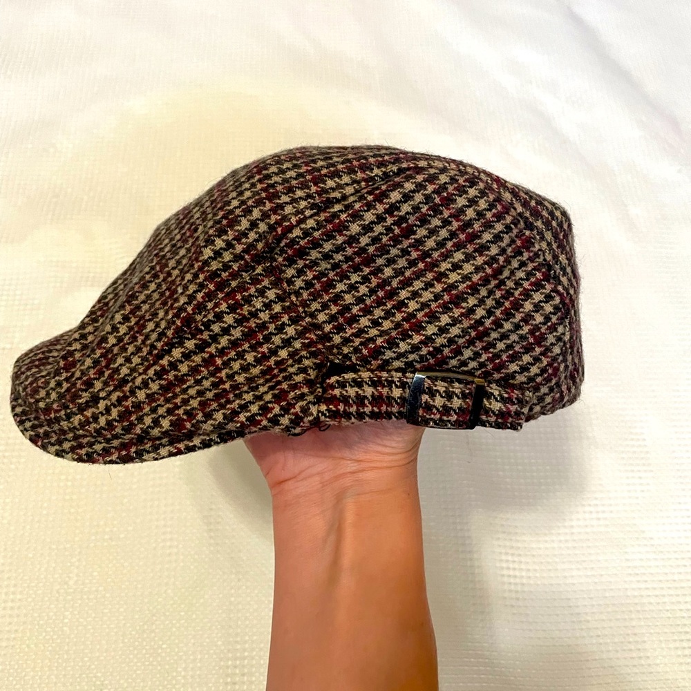 Plaid Newspaper Boy Hat